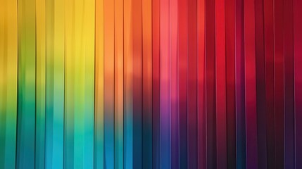 Obraz premium A gradient of multiple colors, smoothly transitioning from one hue to another