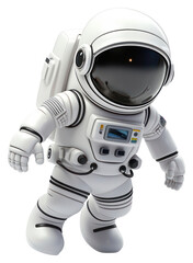 PNG Astronaut white background futuristic technology.