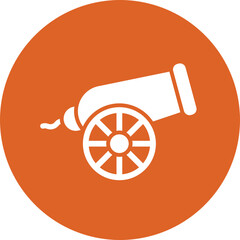 Canon glyph circle icon