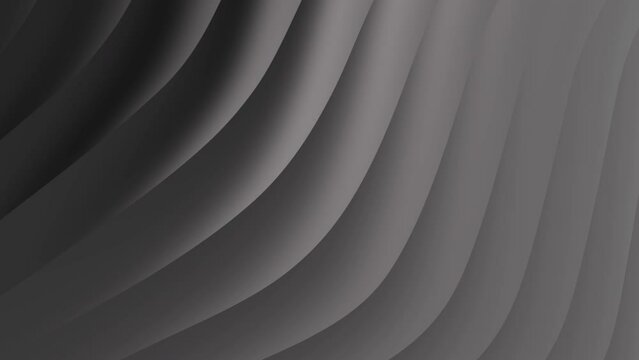 Dark gray gradient curved gray lines minimalist abstract background suitable for presentations, social media graphics, website designs, and corporate branding concepts.