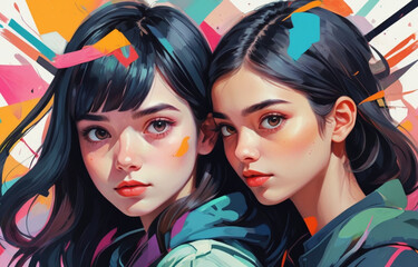 Default_Abstract_portraits_of_person_Boy_with_Girl_1.jpg - 1