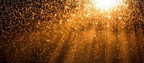 Fototapeta premium Golden Rain of Light