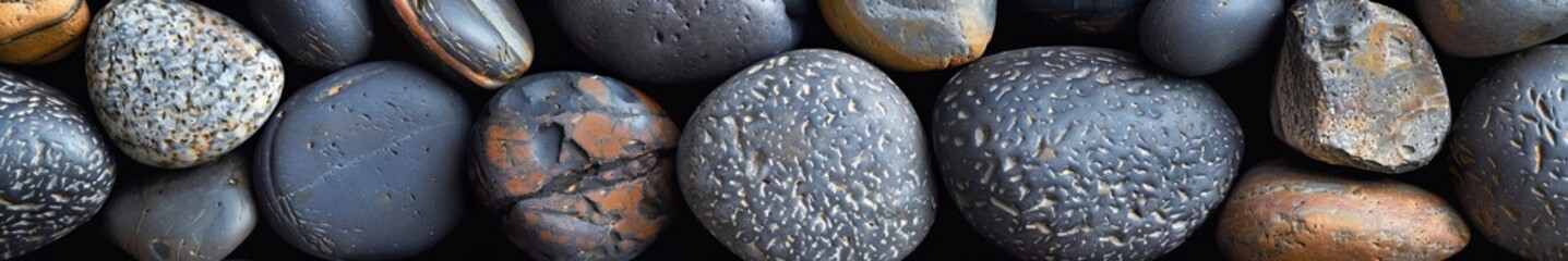 sea ​​stones widescreen background.