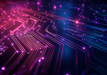Vector design circuit board. 