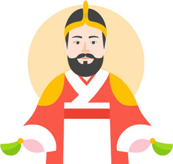 Sejong Hangul Day Illustration