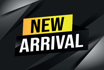 new arrival poster banner graphic design icon logo sign symbol social media website coupon

