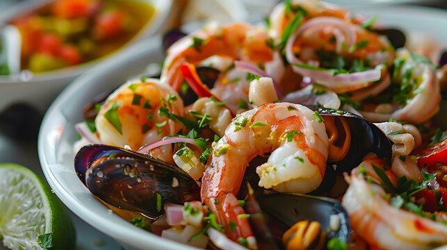 Salpicon de mariscos seafood salad with pieces img