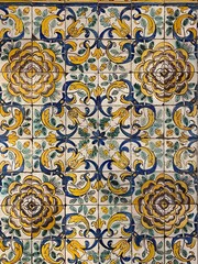 tile pattern multicolour