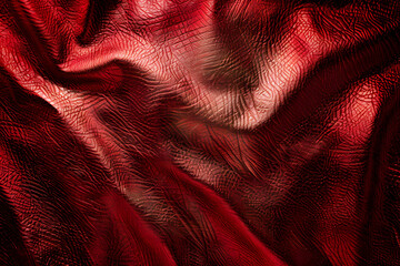 Metallic and Shiny Red Texture Background