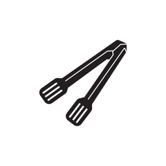 food tongs icon vector illustration design template