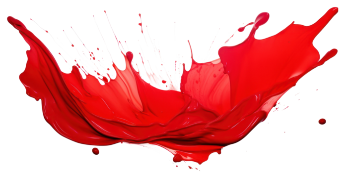 PNG Splash red backgrounds paint white background.