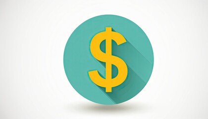 Obraz premium dollar icon. money, savings insurance concept 
