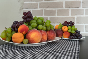 frisches Obst zur Auswahl