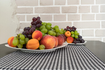 frisches Obst zur Auswahl