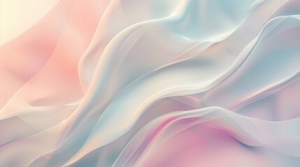 Fototapeta premium A minimalist abstract background with soft pastel colors and gentle gradients, perfect for a calming and soothing effect