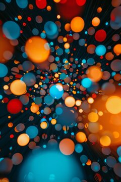Colored lights blending to form white light, representing the unity of diverse contributions 