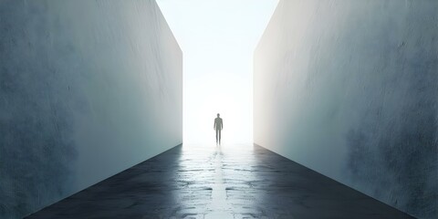 Character meets alternate self in parallel universe sparking identity and destiny questions. Concept Parallel universes, Identity, Destiny, Characters, Alternate self