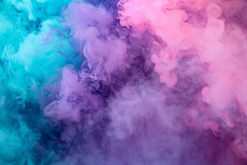 Obraz premium Vibrant Pink Powder Explosion - Dynamic Abstract Smoke Burst on Clean White Background. Beautiful simple AI generated image in 4K, unique.