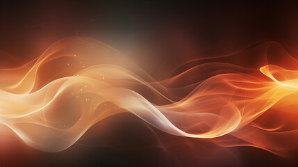 Beautiful, abstract brown and white smoke background, glowing, soothing
