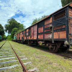 Obraz premium Vieux wagon