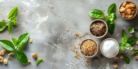 Sugarfree treats made with natural sweeteners like stevia and monk fruit. Concept Sugarfree Treats, Natural Sweeteners, Stevia, Monk Fruit