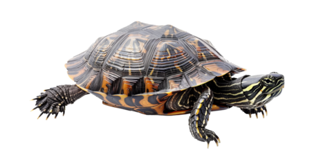 turtle isolated on transparent or white background
