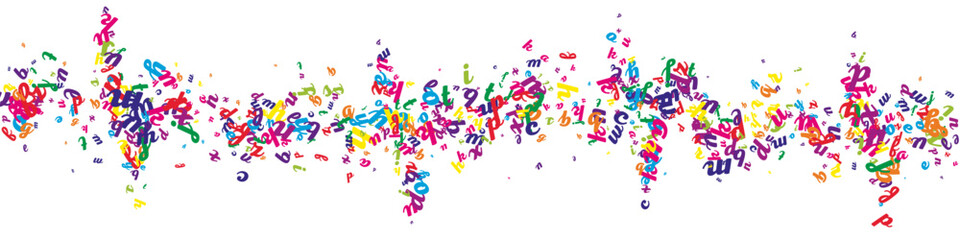 Concept of school background. Colorful childish