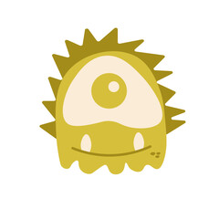 Abstract Cartoon Monster