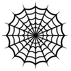 Obraz premium Halloween spider web vector