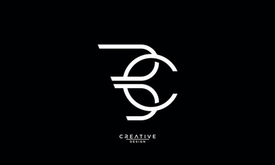 BC, CB, B, C, Abstract Letters Logo Monogram