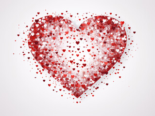 Valentine's Day Tanabata love design
