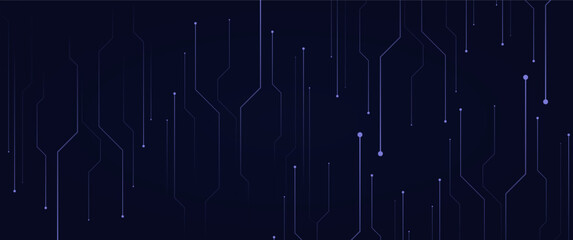 abstract seamless futuristic circuit board stripe path, designed for hi tech cover, background, banner
