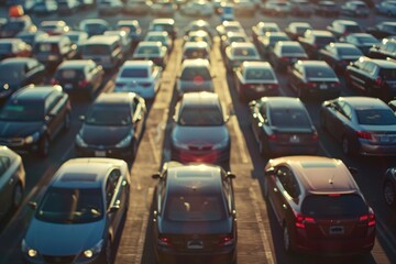Fototapeta premium headlights close-up, car dealership, auto theme. Beautiful simple AI generated image in 4K, unique.