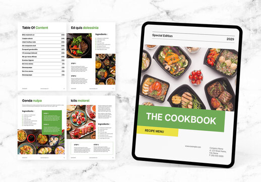 Green And Yellow Cooking E-Book