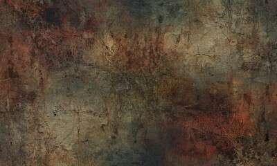 A wall with a brown and gray color background