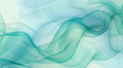 Obraz premium Abstract blue background with serene and visually soothing lines and shapes, that embodies the 'Calming Rhythms', soft pastel colors with liquisity forms