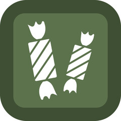 Candy Glyph Green Box Icon