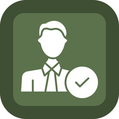 Selection Glyph Green Box Icon