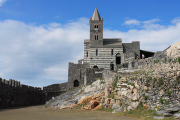 chiesa di san pietro, portovenere italia