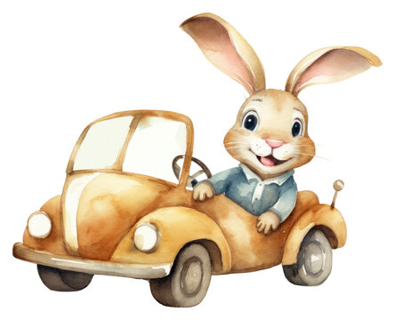 recommend clip art: PNG Rabbit with car mammal ear art.