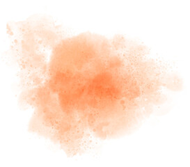 Watercolor stain decoration