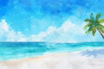 Fototapeta premium Whitehaven Beach - Australia generative ai. Beautiful simple AI generated image in 4K, unique.