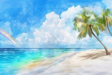 Obraz premium Whitehaven Beach - Australia generative ai. Beautiful simple AI generated image in 4K, unique.