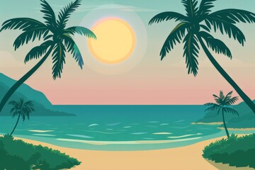 Whitehaven Beach - Australia generative ai. Beautiful simple AI generated image in 4K, unique.