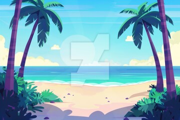 Whitehaven Beach - Australia generative ai. Beautiful simple AI generated image in 4K, unique.