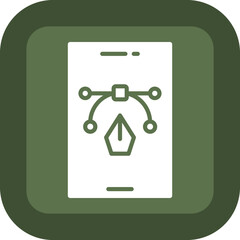 Vector Vector Glyph Green Box Icon
