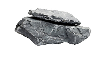 rock isolated on white background