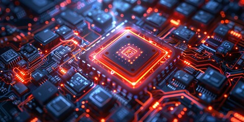 Fototapeta premium Banner displays secure connection checkmark, AI regulation laws, and login authentication.