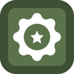 Branding Glyph Green Box Icon