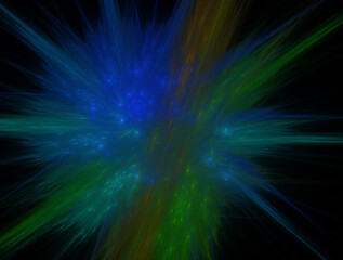 Imaginatory fractal abstract background Image